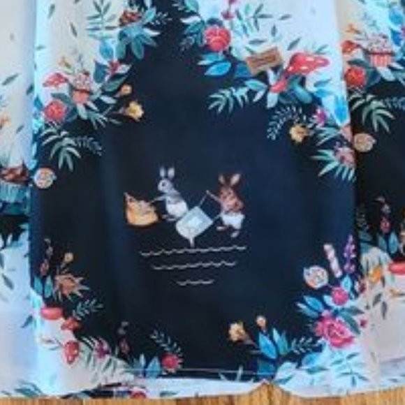 Antix dress- Size G-EUC-Brazilian Brand-Animals-Mice-Boat-Nautical - Picture 3 of 3